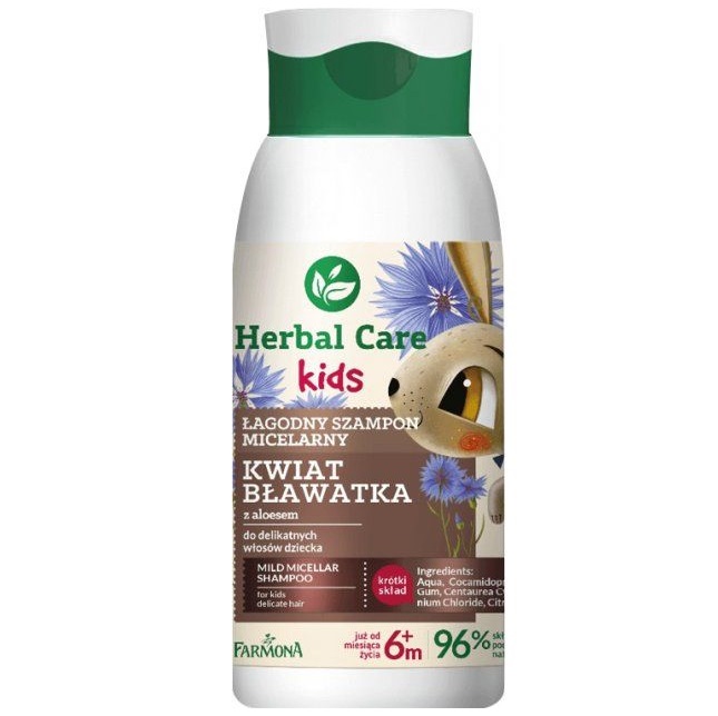 Детский шампунь Farmona Herbal Care, нежный, мицеллярный, 300 мл - фото 1