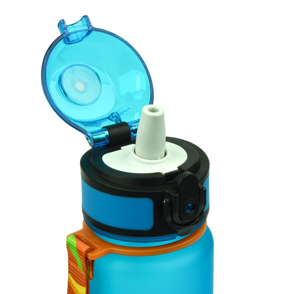 Дитяча пляшка для води UZspace LittleBig, смарагдова, 350 мл (3020) - фото 4