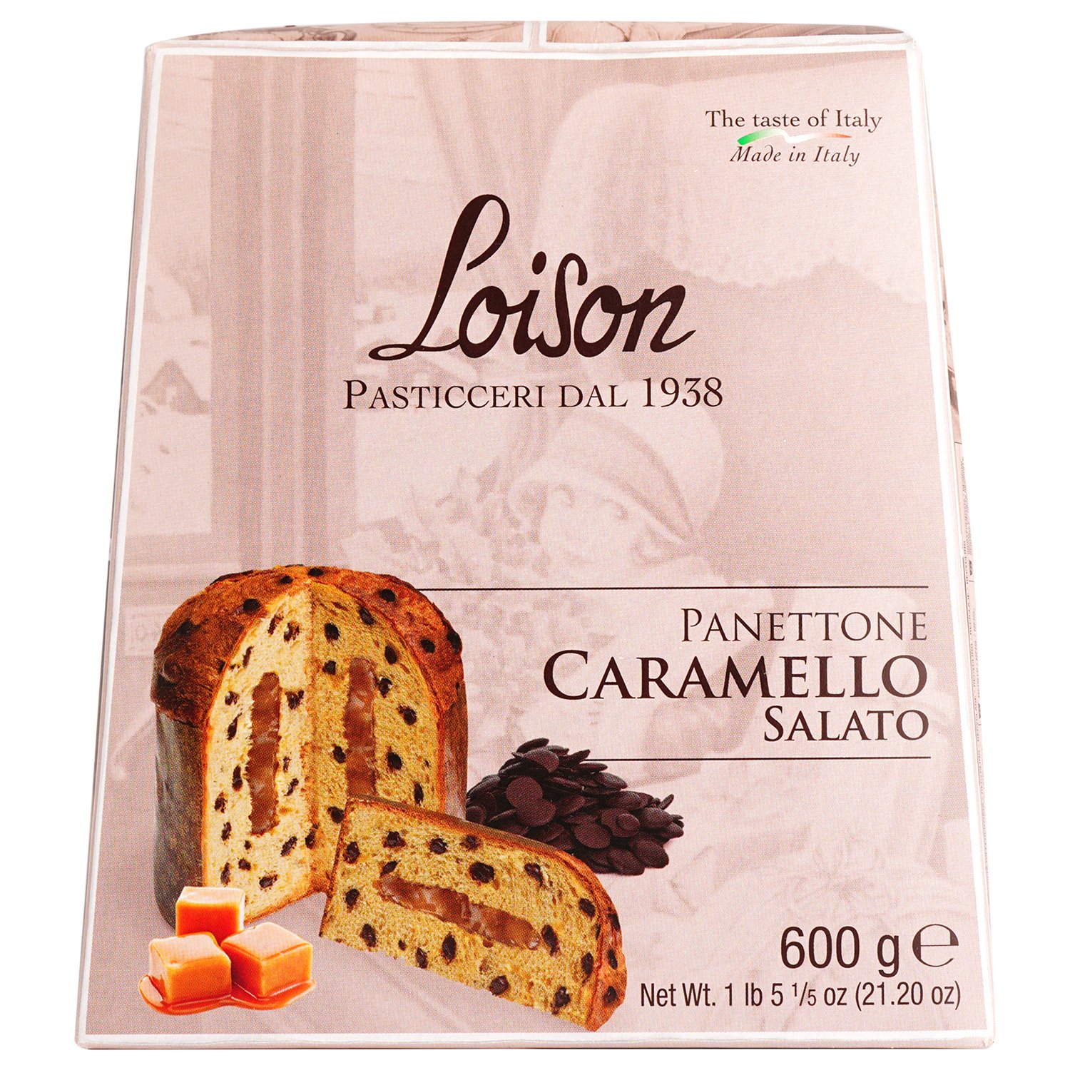 Кекс Loison Panettone Caramello Salato 600 г (811406) - фото 2