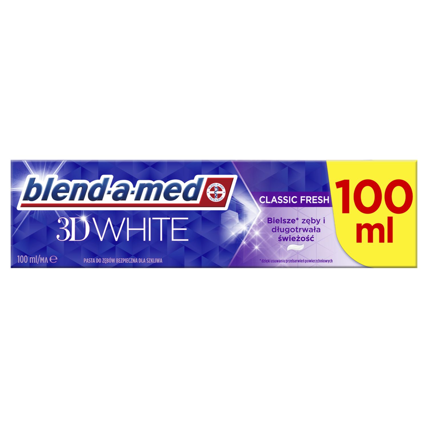 Зубная паста Blend-a-med 3D White Классическая свежесть 100 мл - фото 3