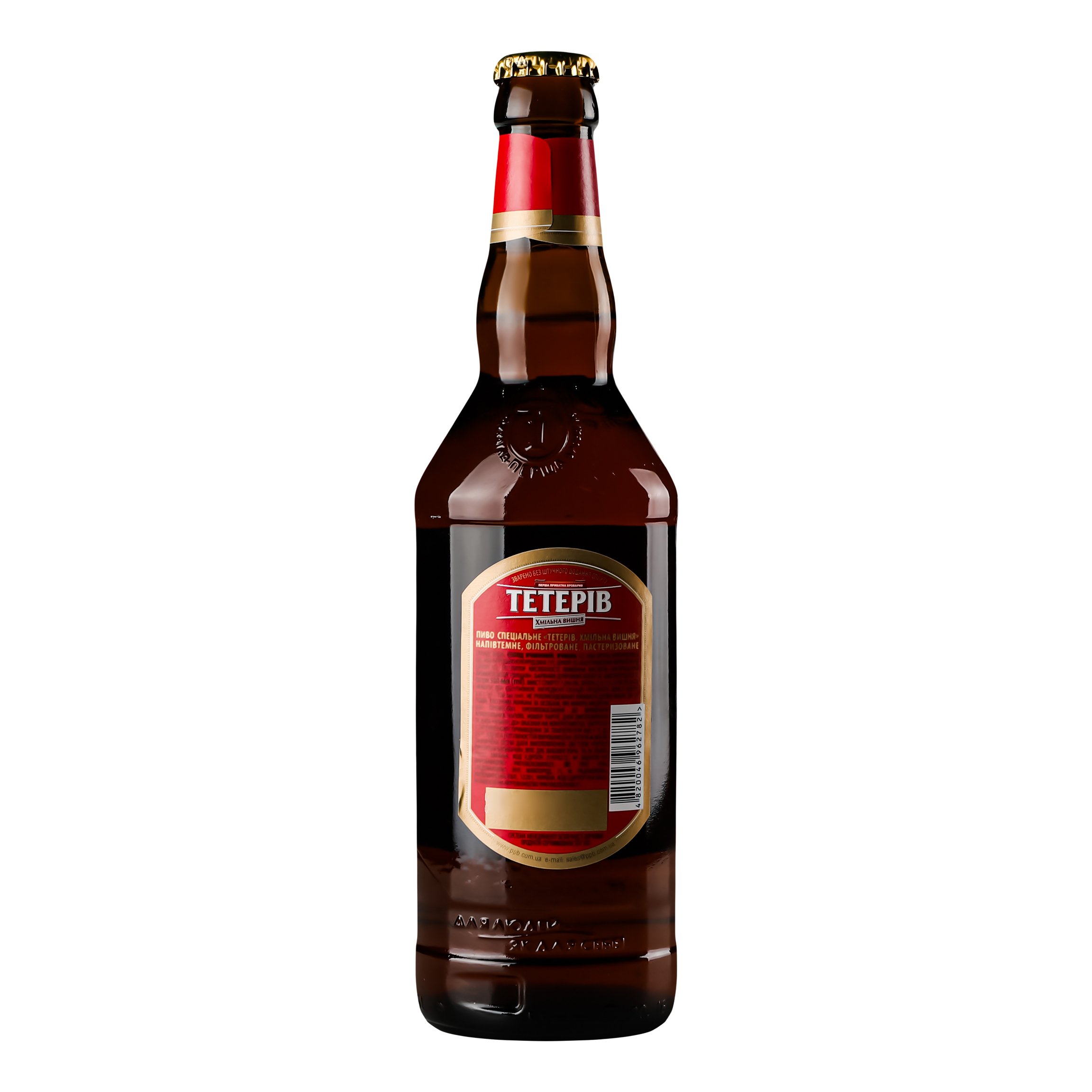 Пиво Тетерів Хмельная вишня, полутемное, 8%, 0,5 л (770494) - фото 3