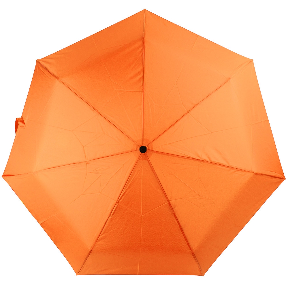 Женский складной зонтик полный автомат Happy Rain 96 см оранжевый - фото 1