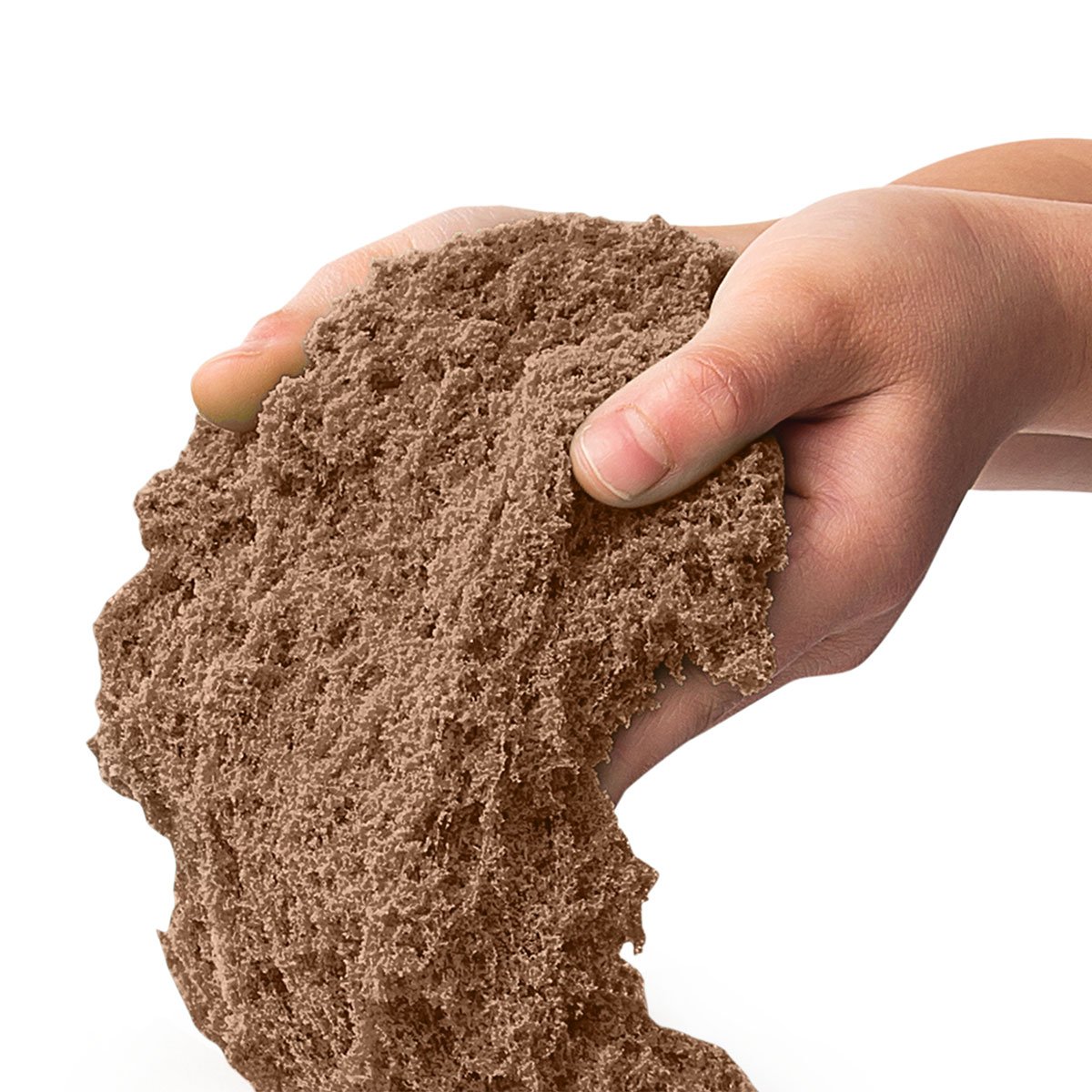 Кинетический песок Kinetic Sand Горячий шоколад, с ароматом, коричневый, 227 г (71473H) - фото 3