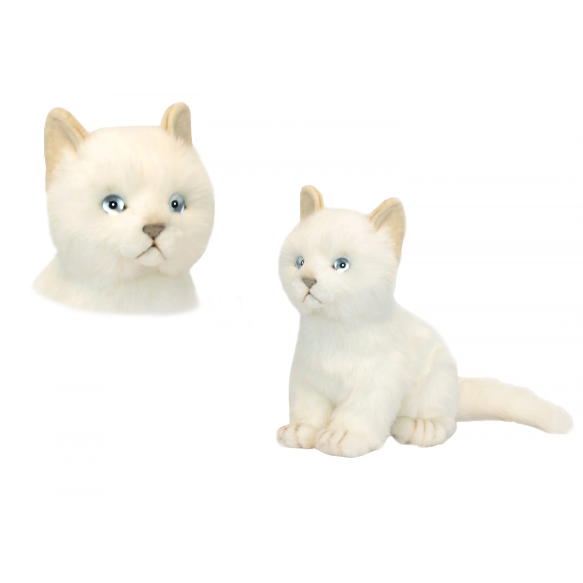 Мягкая игрушка Hansa Белый котенок, 24 см (2566) - фото 2