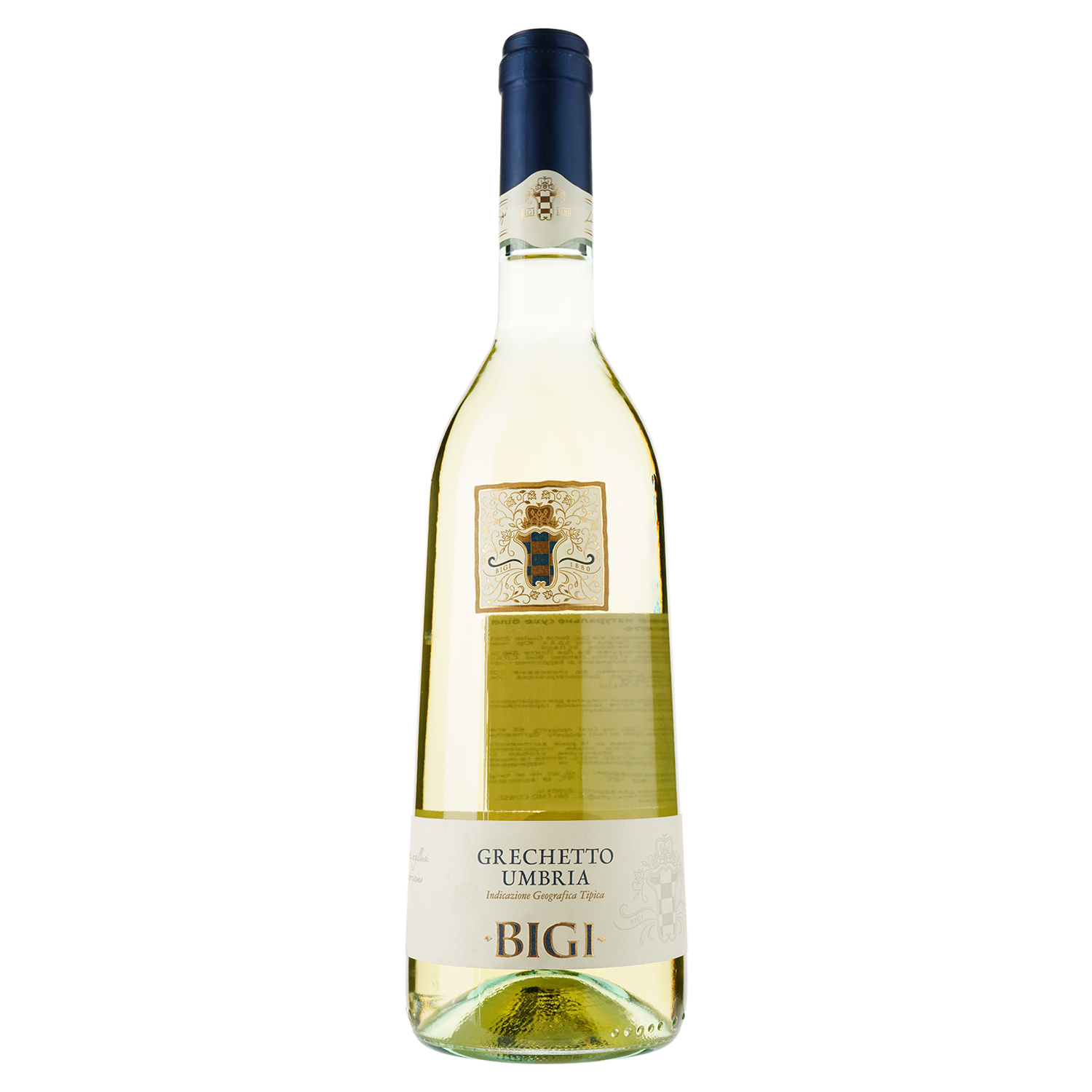 Вино Bigi Grechetto, біле, сухе, 12,5%, 0,75 - фото 1