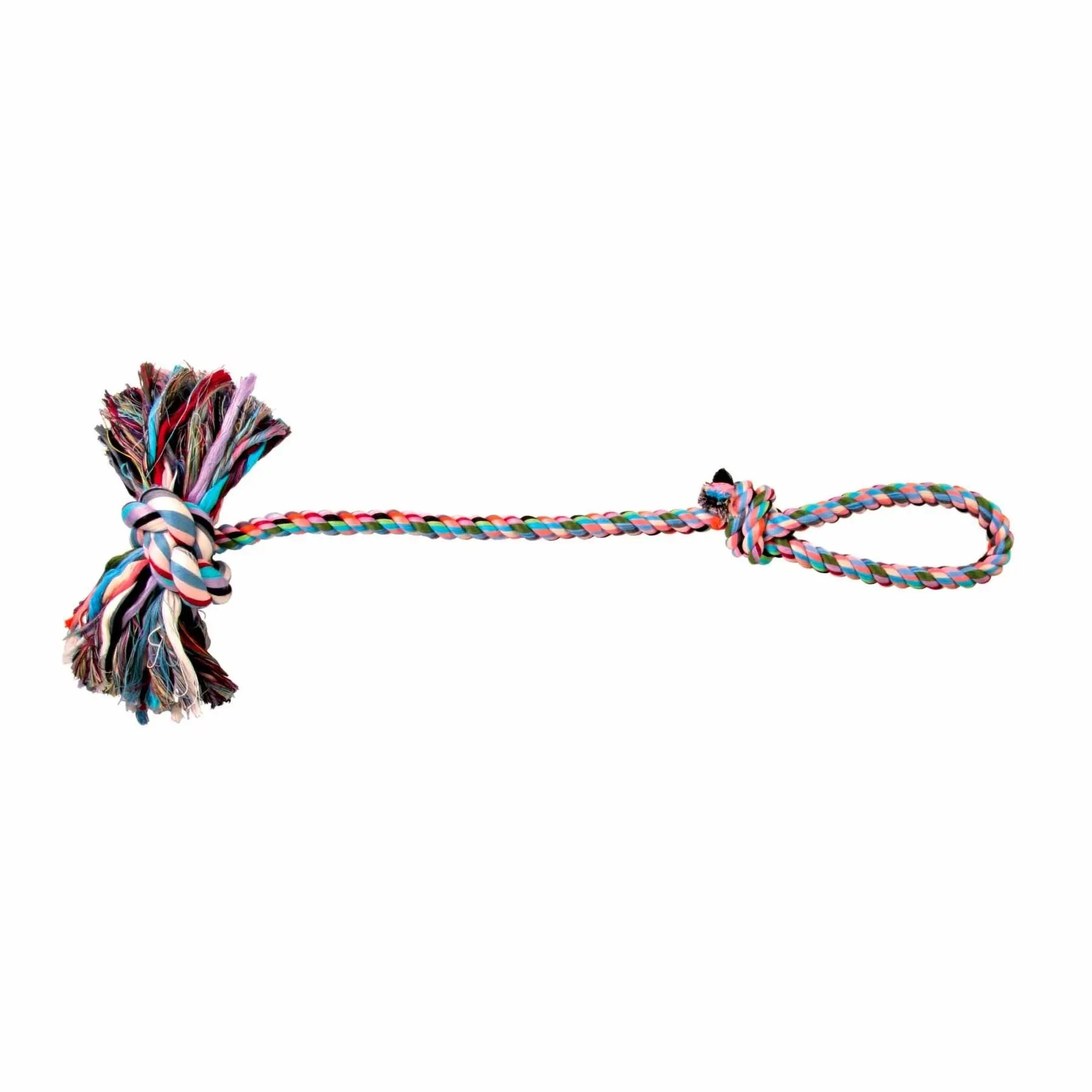 Игрушка для собак Trixie Канат плетеный с узлом, 70 см, в ассортименте (3279) - фото 2