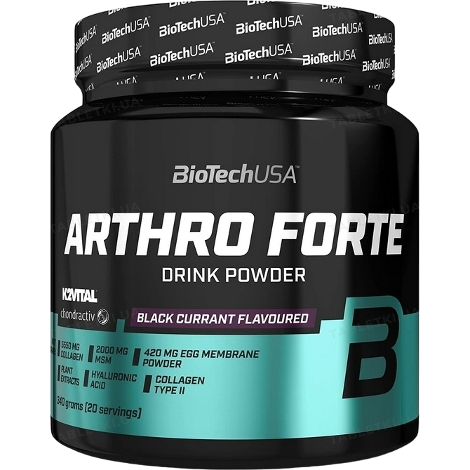 Комплекс для суставов и связок BiotechUSA Arthro Forte Black currant 340 г - фото 1