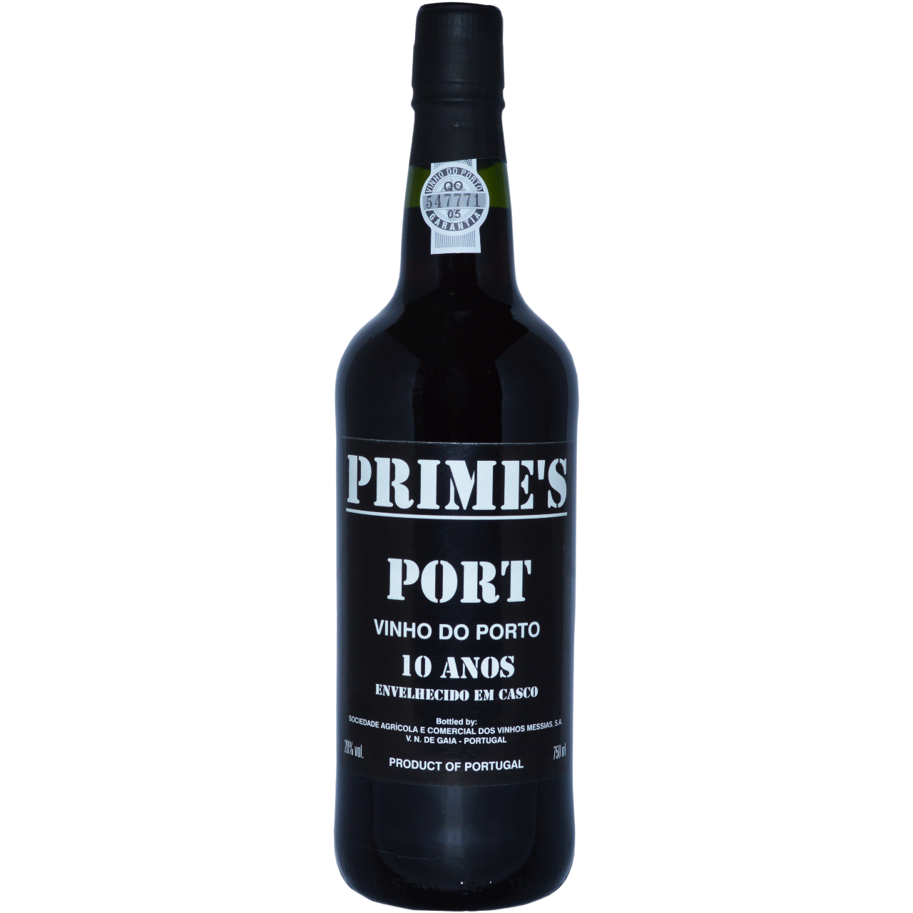 Портвейн Prime's Messias Porto 10 yo, червоне, солодке, 0,75 л - фото 1