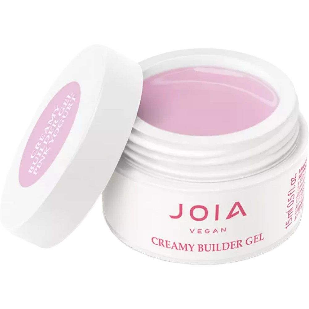 Моделюючий гель Joia vegan Creamy Builder Gel Pink Yogurt 15 мл - фото 1