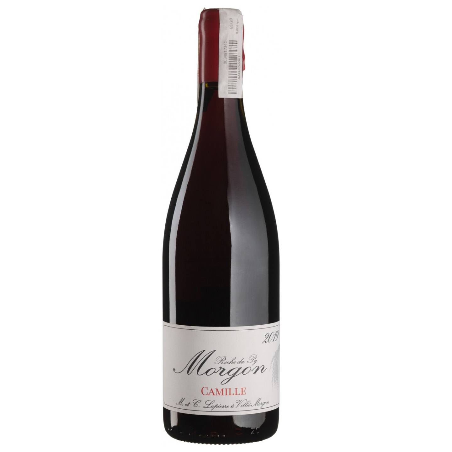 Вино Marcel Lapierre Morgon Roche du Py Cuvee Camille 2019, червоне, сухе, 0,75 л (51516) - фото 1