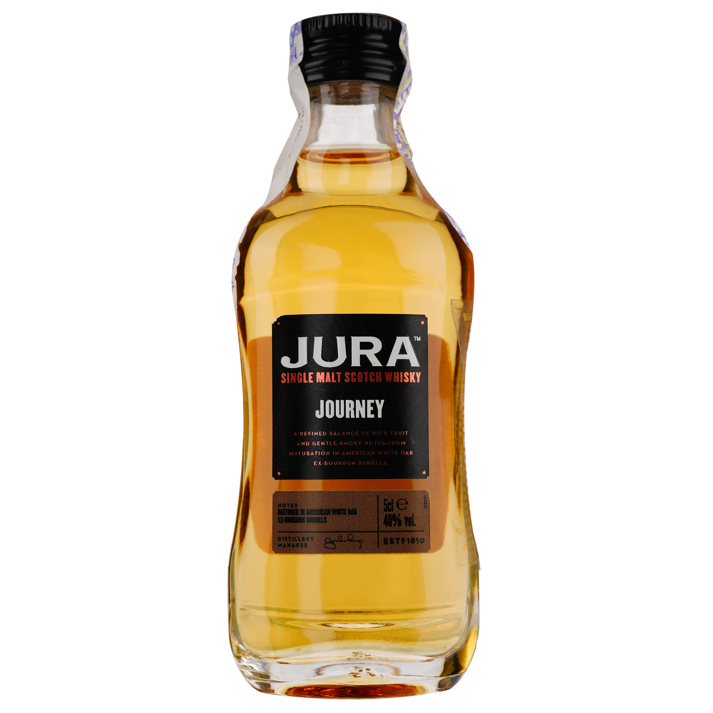 Виски Isle of Jura Journey Single Malt Scotch Whisky, 40%, 0,05 л - фото 1