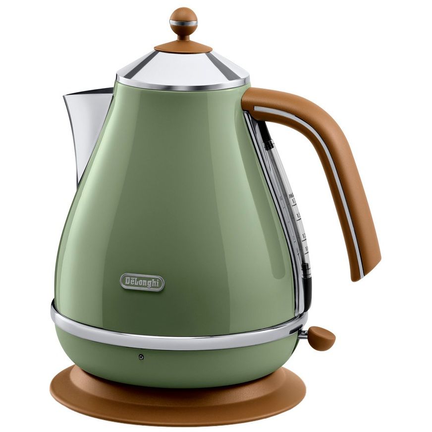 Электрочайник DeLonghi KBOV 2001 green 1.7 л (00000009903) - фото 2