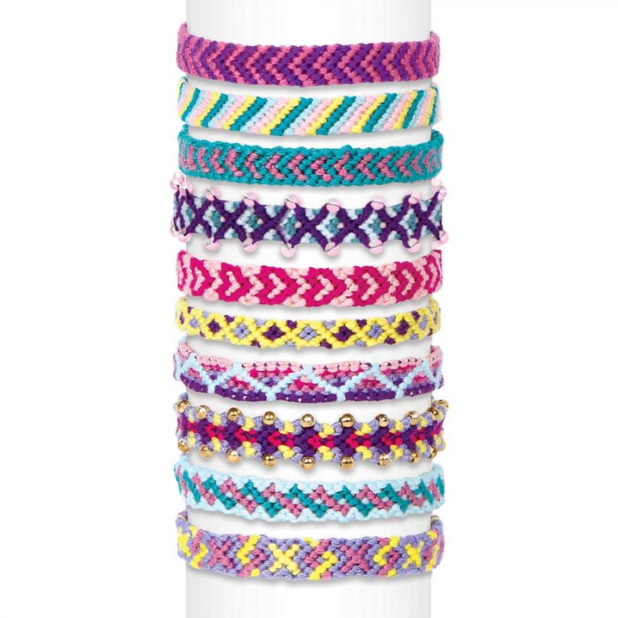 Набір для плетіння браслетів з верстатом Make it Real Найкращі друзі (MR1457) - фото 3