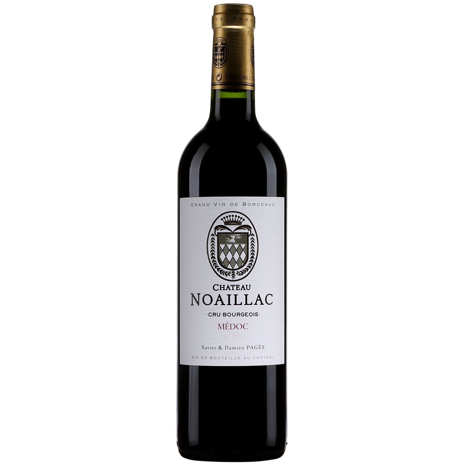 Вино Chateau Noaillac, червоне, сухе, 13%, 0,75 л - фото 1