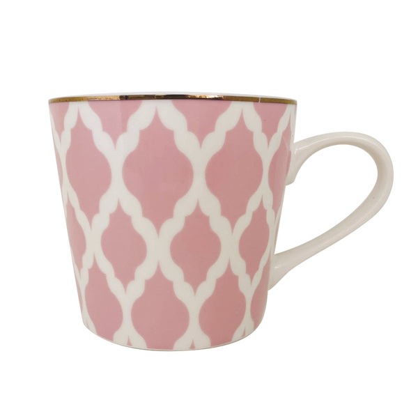 Чашка Limited Edition Domino, цвет розовый, 410 мл (6576360) - фото 1