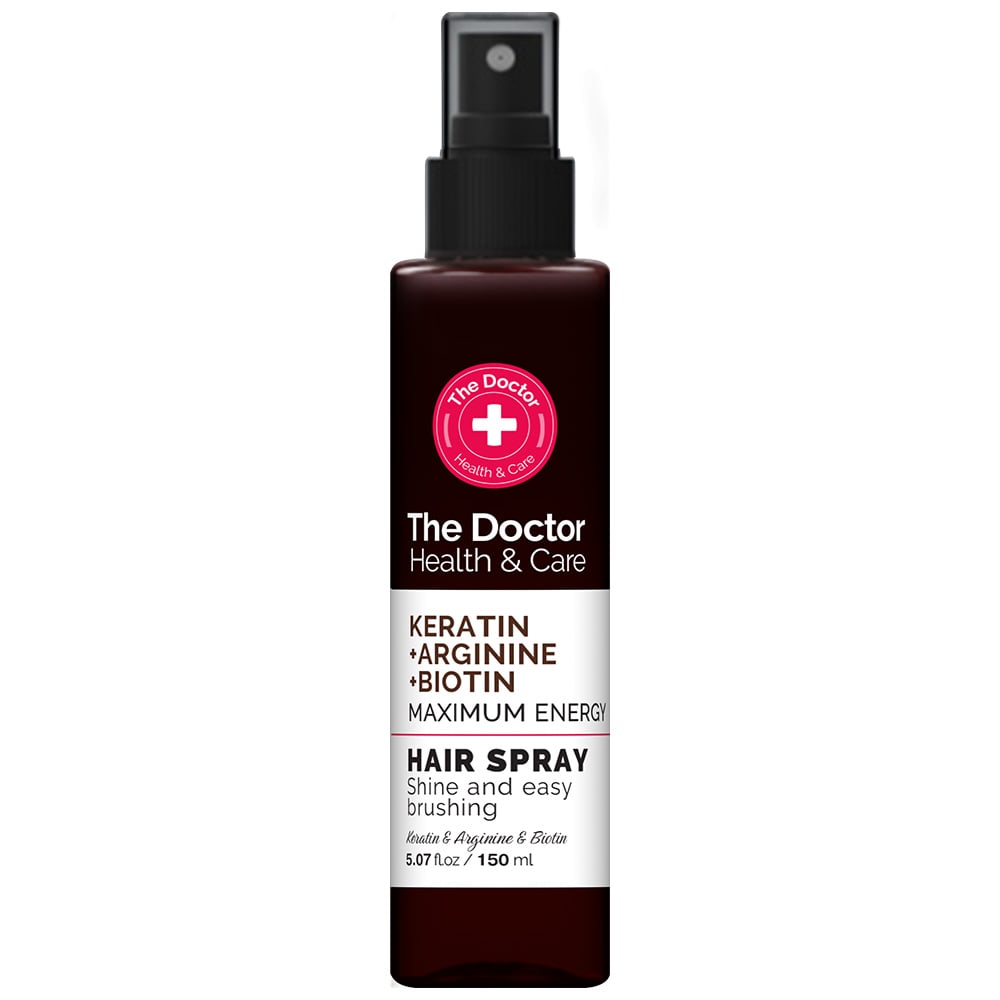 Спрей для волос The Doctor Health&Care Keratin + Arginine + Biotin Maximum Energy Hair Spray, 150 мл - фото 1