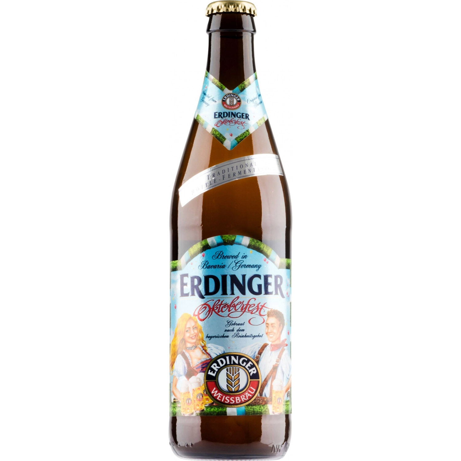 Пиво Erdinger Oktoberfest светлое 5.7% 0.5 л - фото 1