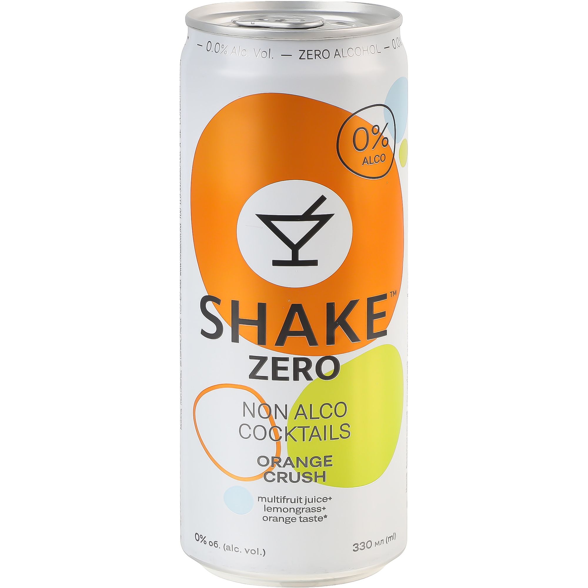 Напиток сокосодержащий Shake Zero Orange Crush 330 мл (956211) - фото 2