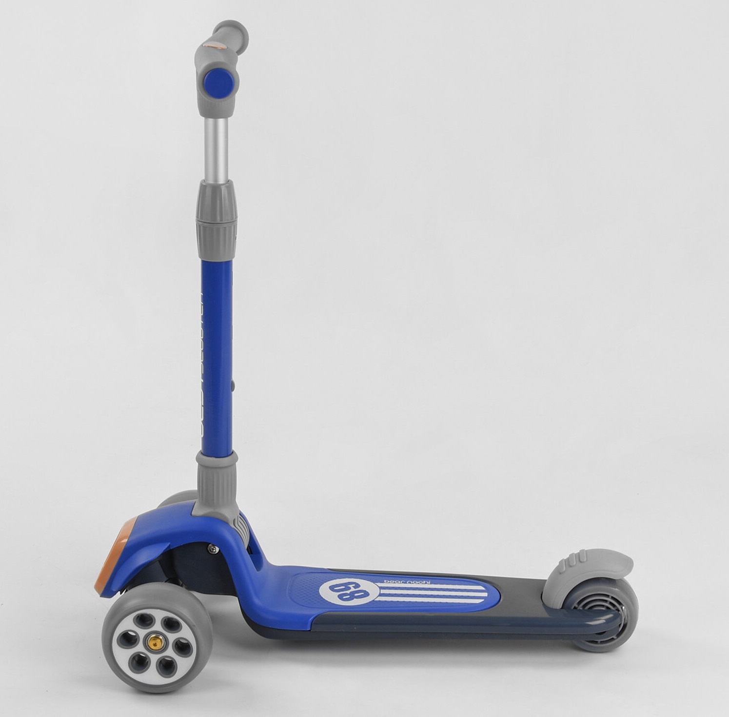 Самокат Best Scooter 62х17х31 см Чорно-синій 000231459 - фото 4