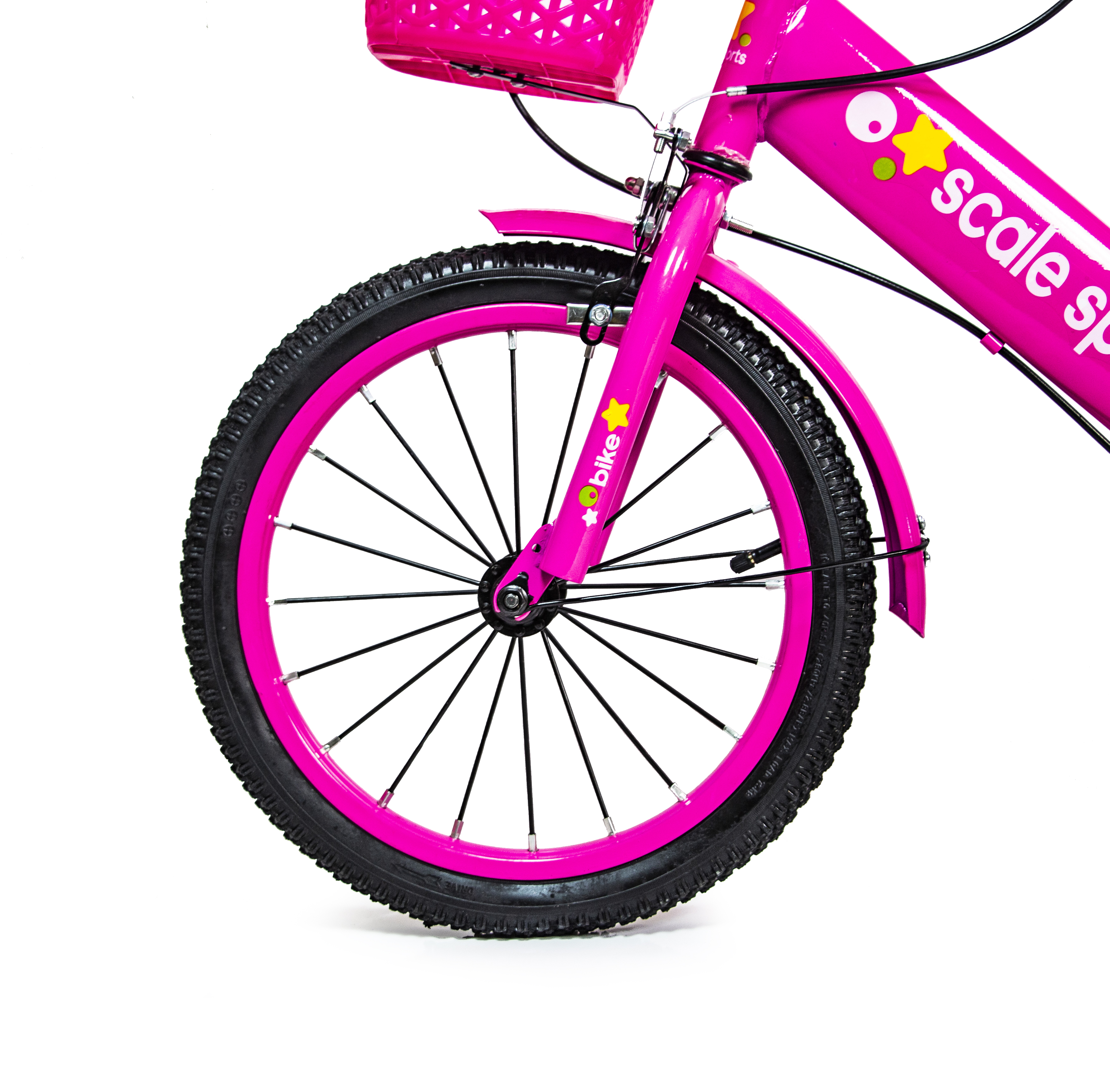 Велосипед детский Scale Sports 16 дюймов розовый 231894 - фото 4