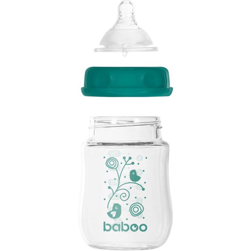 Бутылочка для кормления Baboo антиколиковая 150 мл (3-122) - фото 2