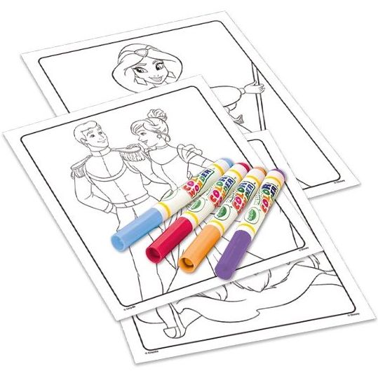 Раскраска Crayola Color Wonder Disney Princess, 18 страниц (75-2813) - фото 3
