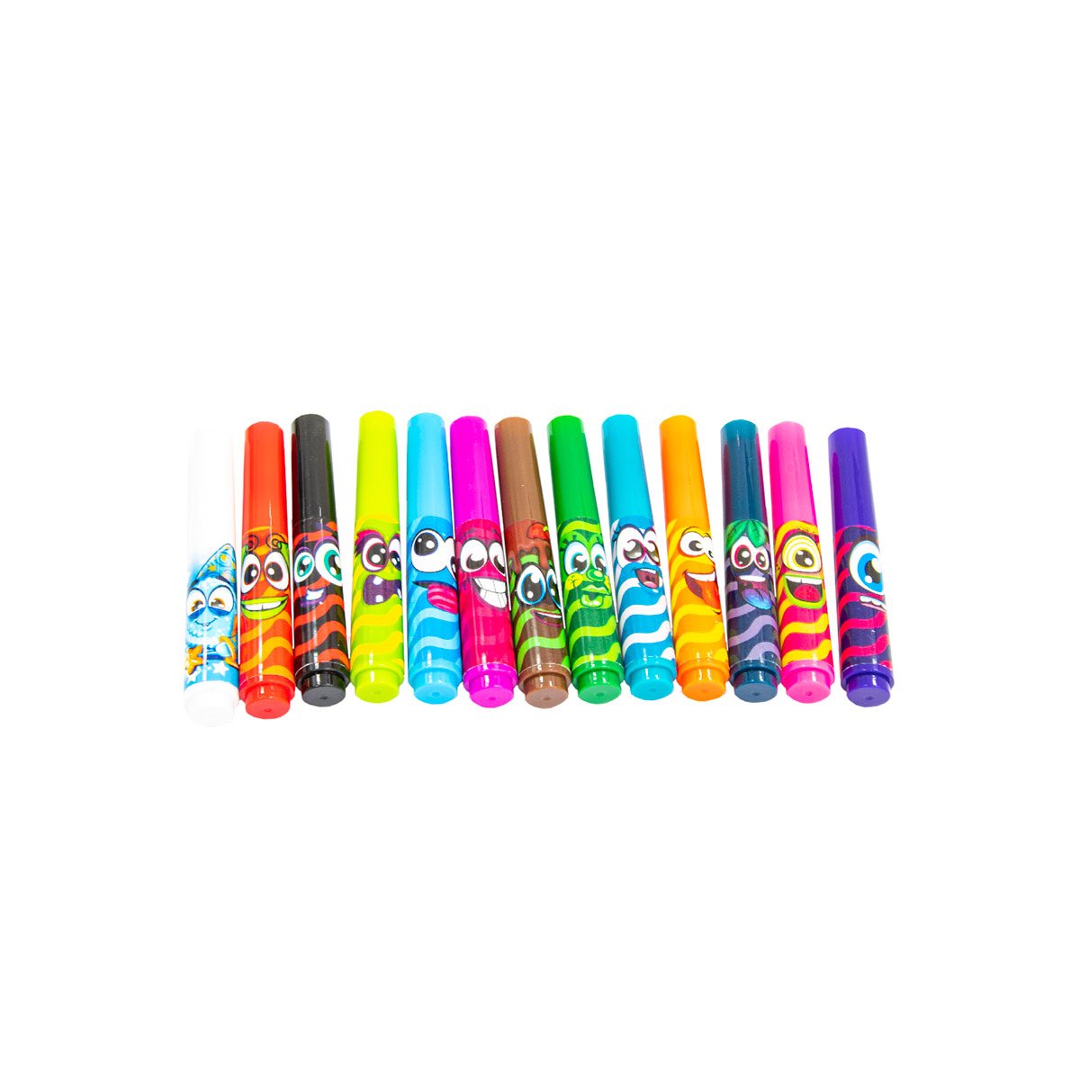 Набір ароматних маркерів для малювання, що змінюють колір Scentos Кольорова магія, 12+1 кольорів (25016) - фото 2