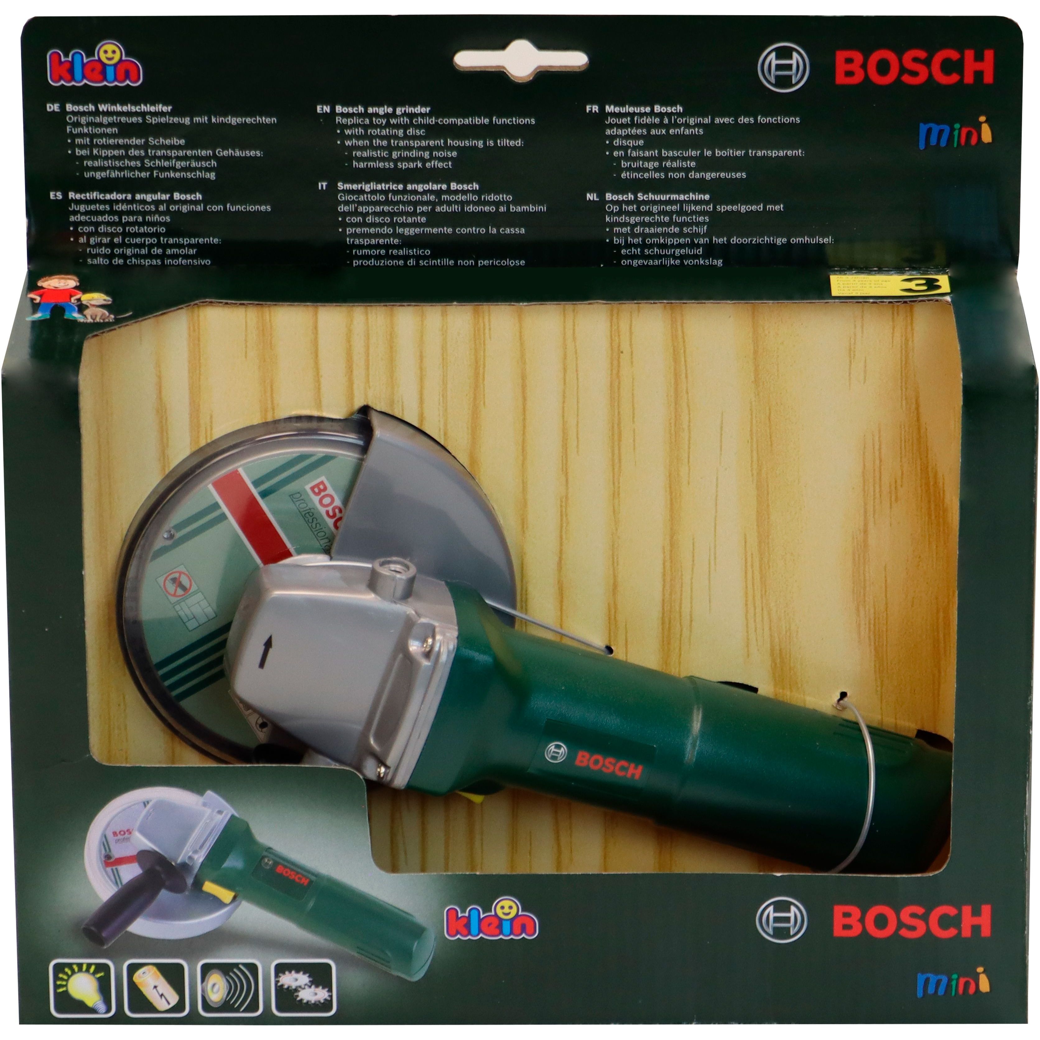 Игрушечный набор Bosch Mini угловая шлифмашина (8426) - фото 5