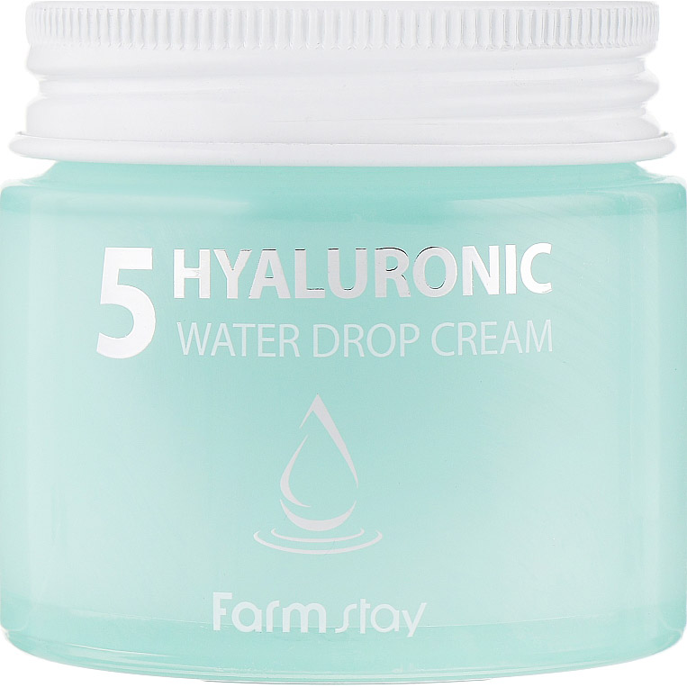 Крем-гель для обличчя FarmStay Hyaluronic 5 Water Drop Cream, 80 мл - фото 1