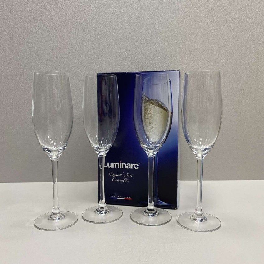 Набор бокалов Luminarc Menades для шампанского 240 мл 4 шт. (V5994) - фото 4