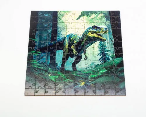 Дерев’яний пазл PuzzleOk Динозавр 130 елементів - фото 3