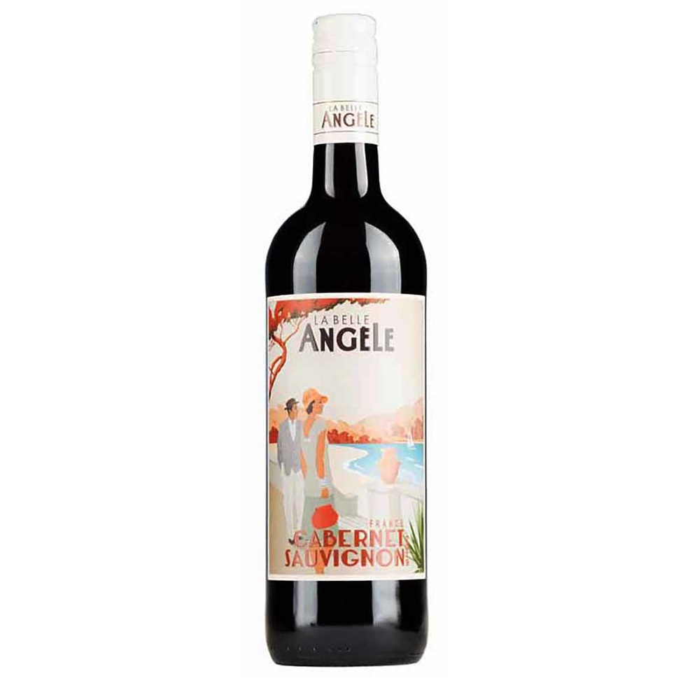 Вино Badet Clement La Belle Angele Cabernet Sauvignon, красное, сухое, 11,5%, 0,75 л (8000019948677) - фото 1