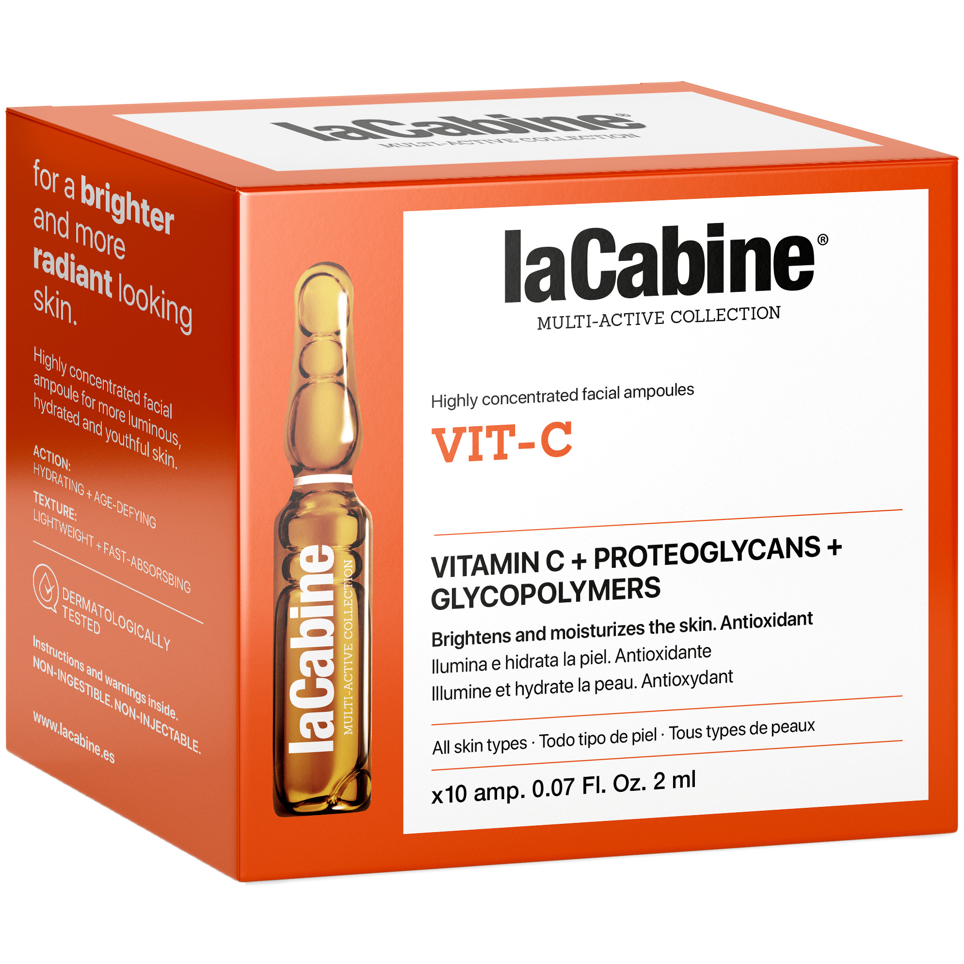 Висококонцентровані ампули для обличчя La Cabine Vit-C з вітаміном С 10х2 мл - фото 1