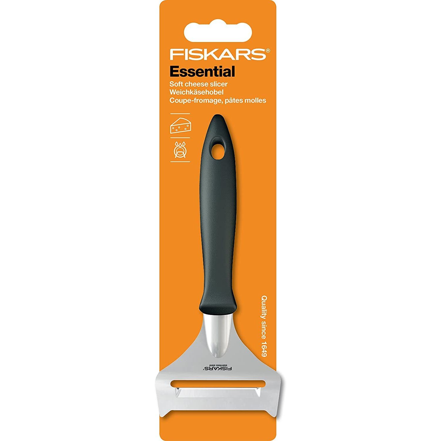 Ніж для м'якого сиру Fiskars Essential 7.5 см (1023790) - фото 2