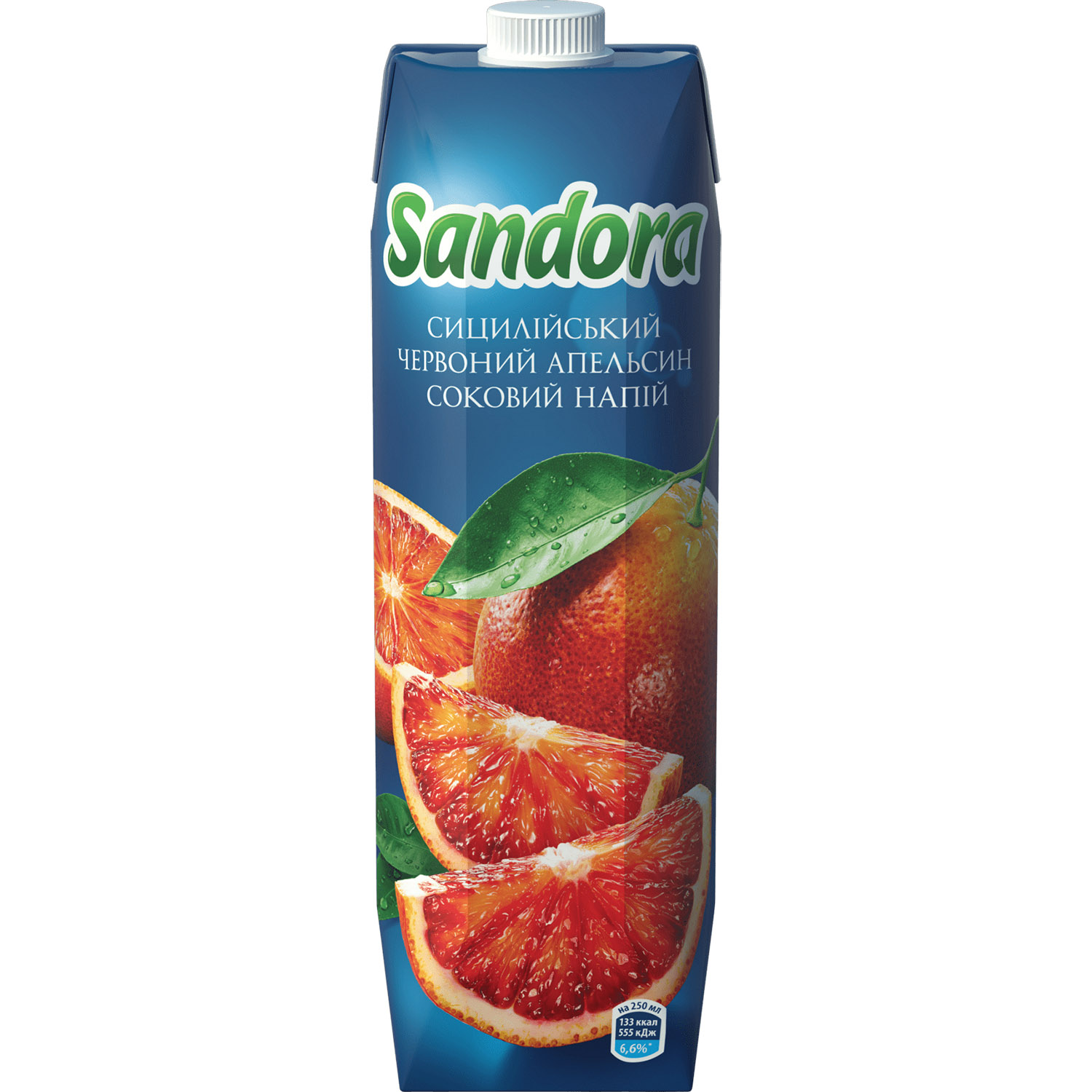 Напій соковий Sandora Сицілійський червоний апельсин 950 мл (719492) - фото 1