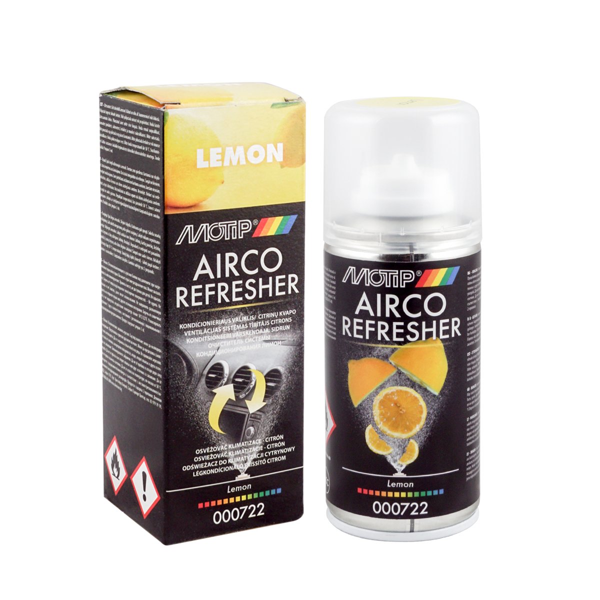 Очиститель системы кондиционирования Motip Airco, лимон, 150 мл (000722BS) - фото 2