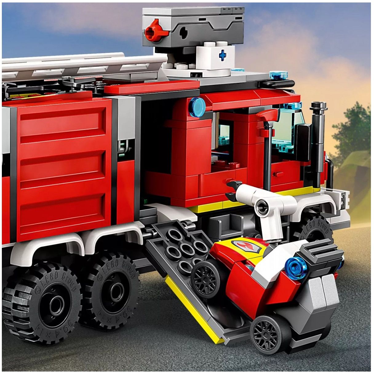 Конструктор LEGO City Пожежна машина, 502 деталей (60374) - фото 4