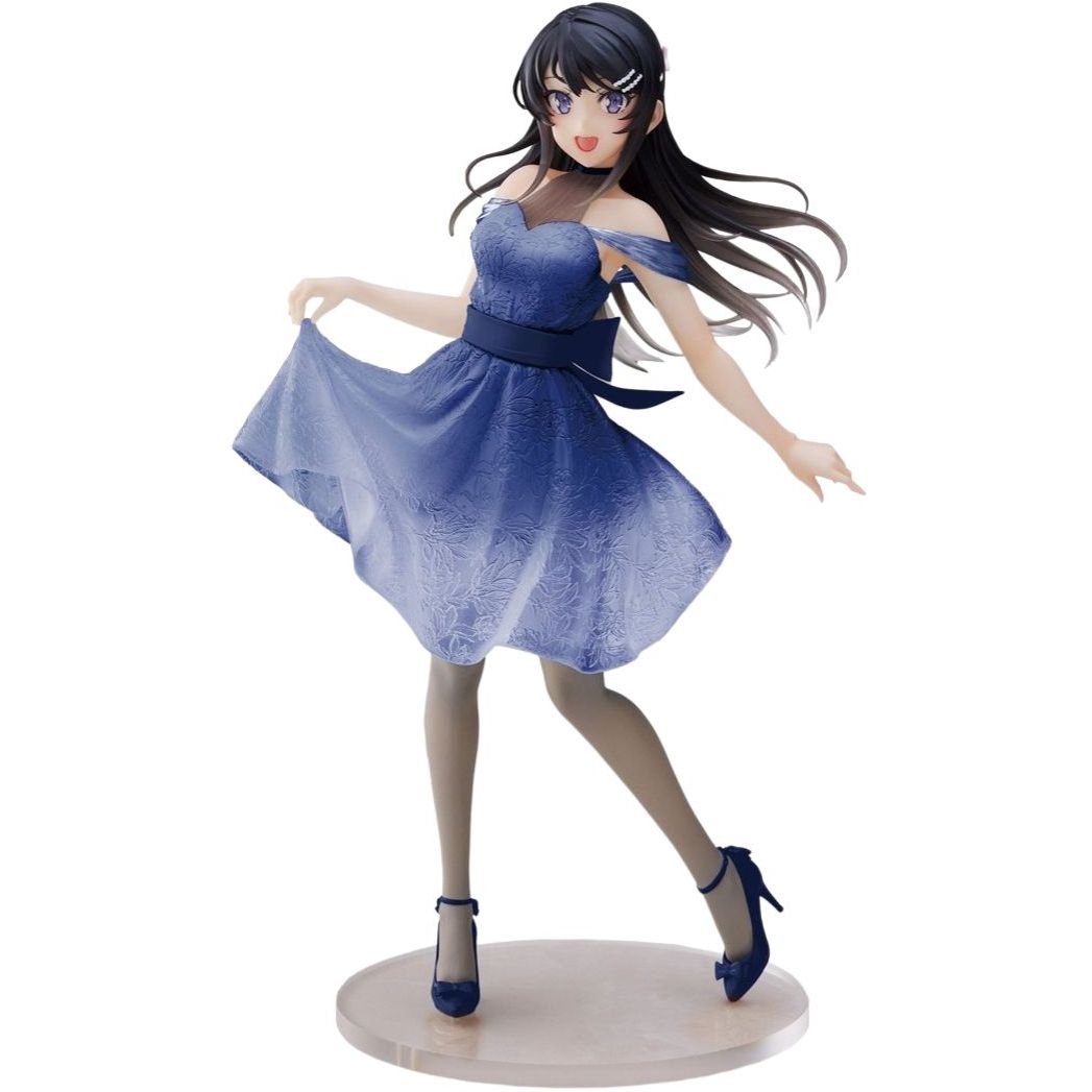 Фігурка Taito Rascal Does Dream Of Bunny Girl Senpai Mai Sakurajima Цей дурний свин Маї Сакурадзима Clear Dress ver. Renewal 18 см - фото 1