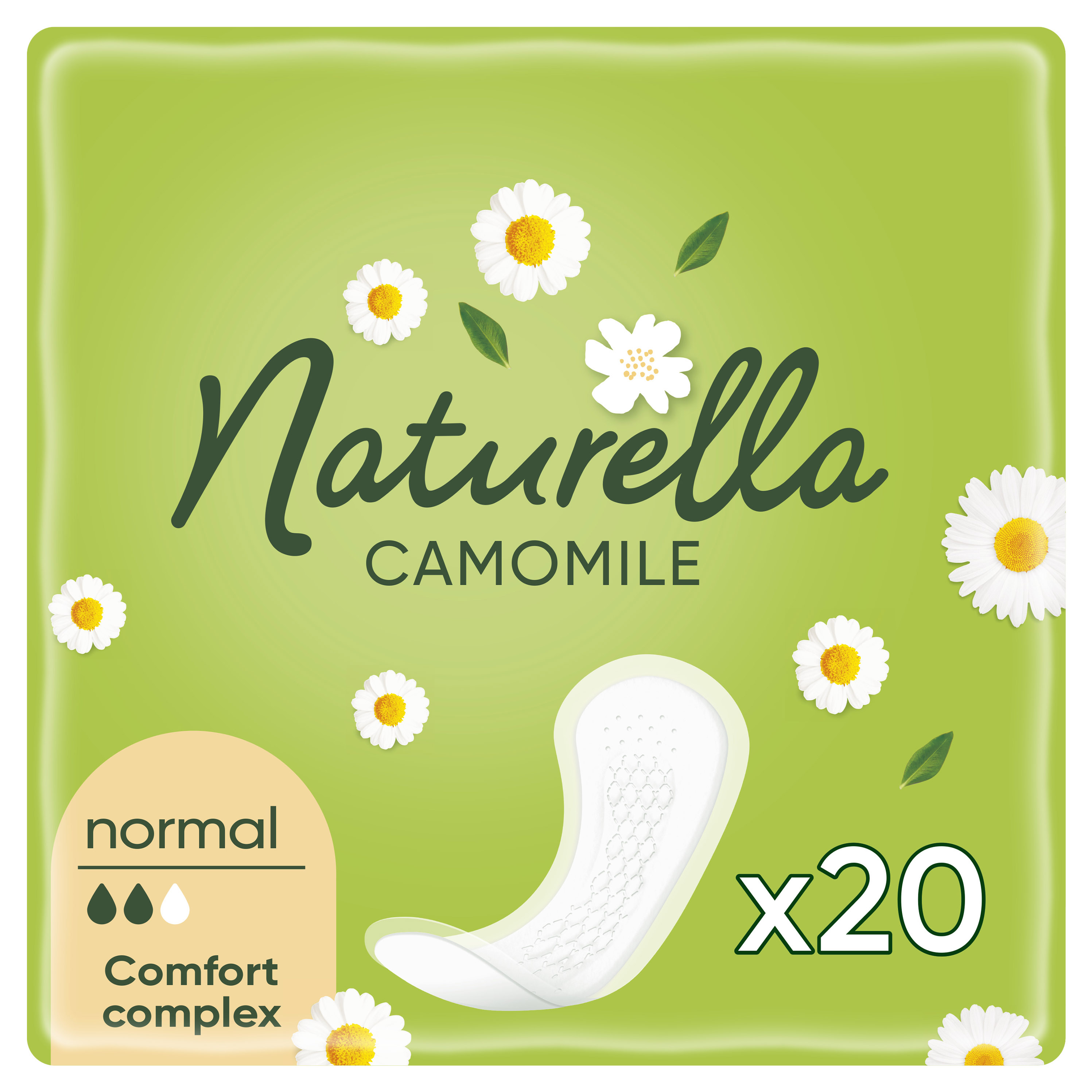 Щоденні прокладки Naturella Camomile Normal 20 шт. - фото 1