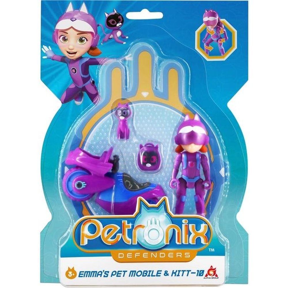 Ігровий набір Petronix Defenders Петмобіль та фігурка Емма (123201) - фото 3
