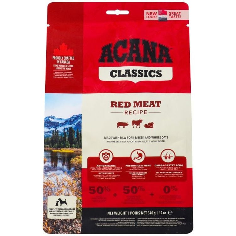 Сухий корм для собак Acana Classics Red Meat Recipe, 340 г - фото 1