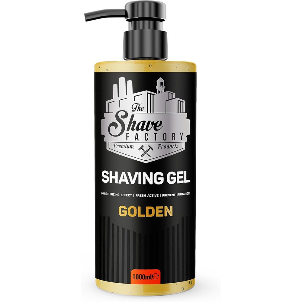 Гель для гоління The Shaving Factory Shaving Gel Golden 1 л - фото 1