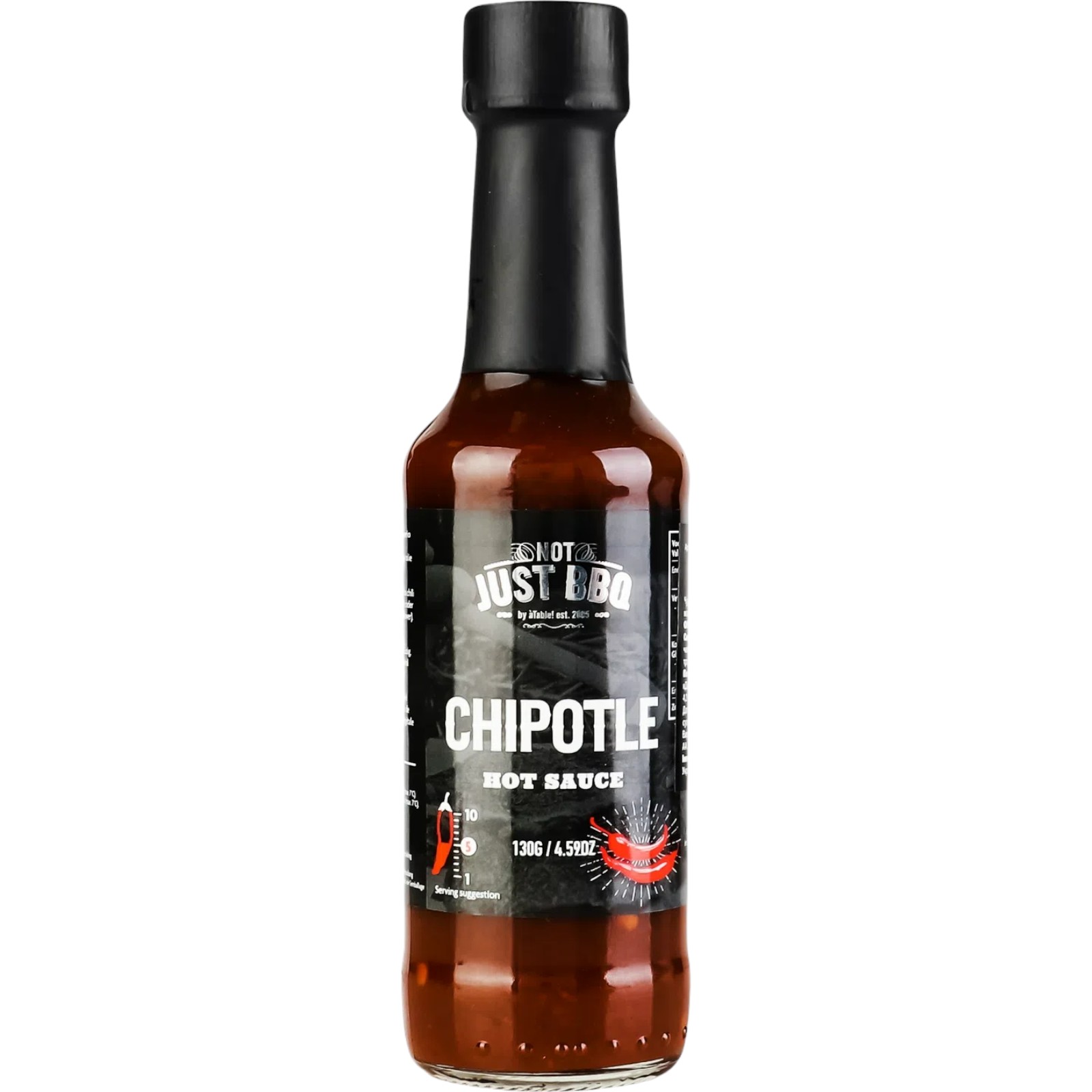 Соус Not Just BBQ Chipotle Hot Sauce острый с чипотле и томатами 130 г - фото 1