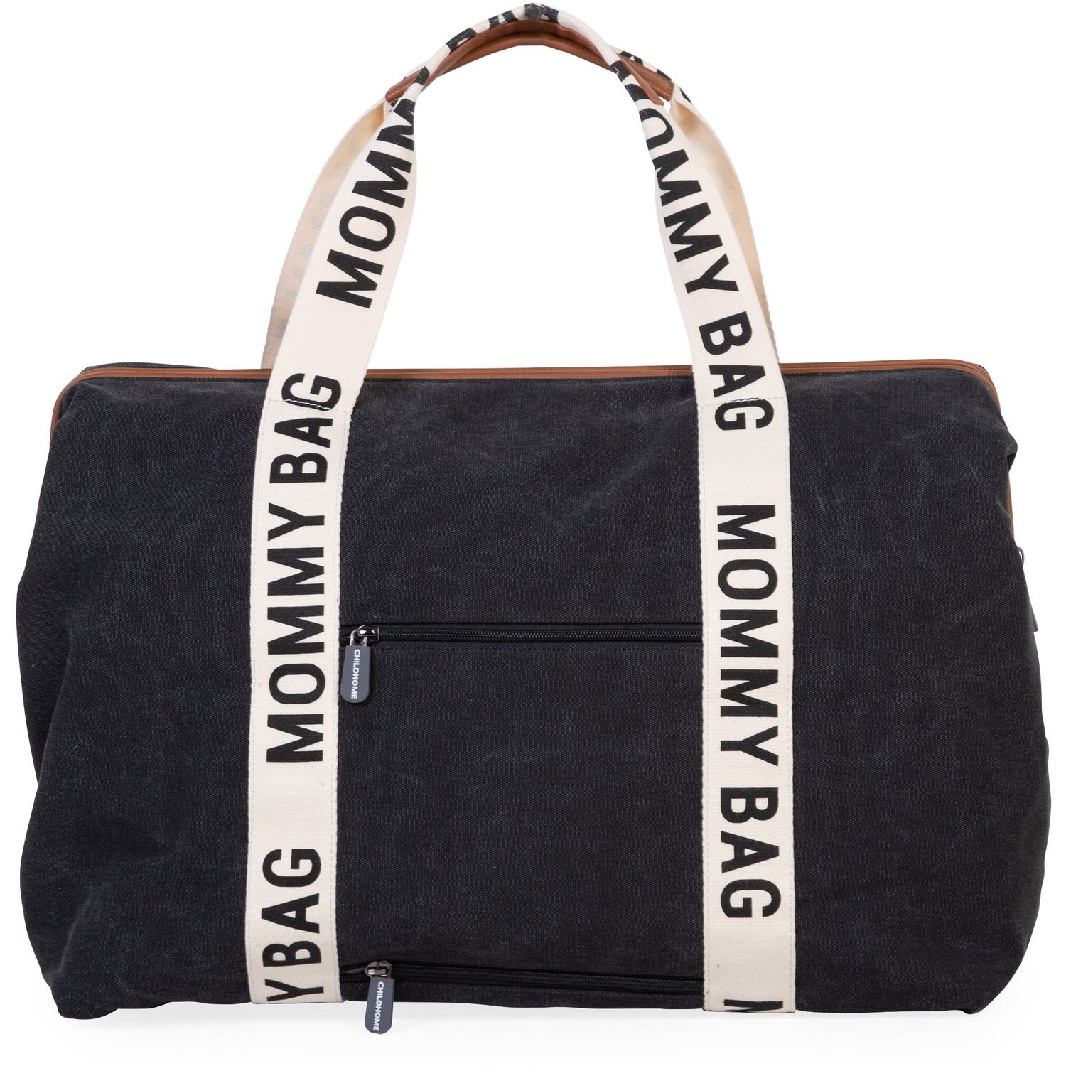 Сумка Childhome Mommy bag Signature - Canvas Black, черная (CWMBBSCBL) - фото 5