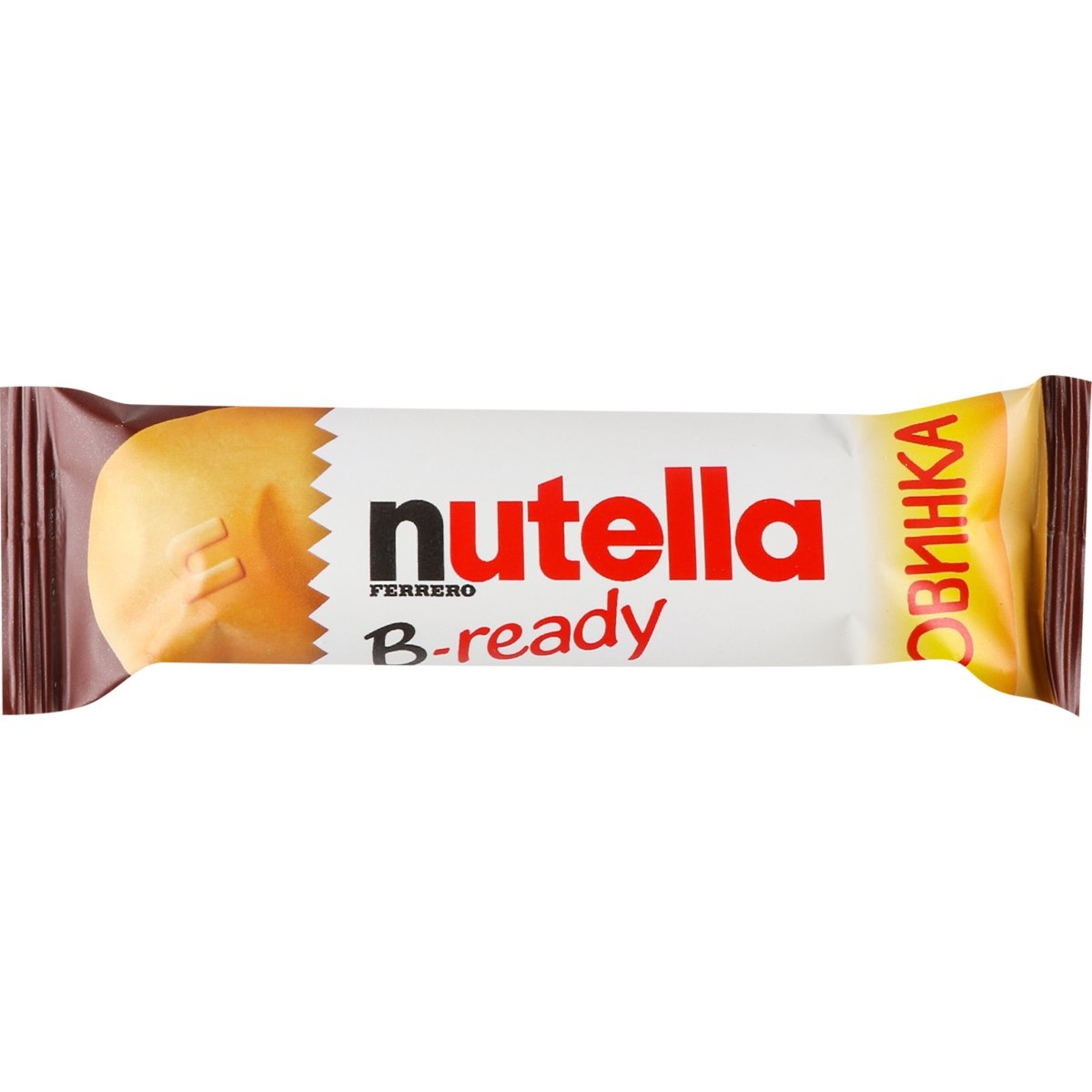 Батончик вафельный Nutella B-ready с ореховой пастой из какао 22 г - фото 1