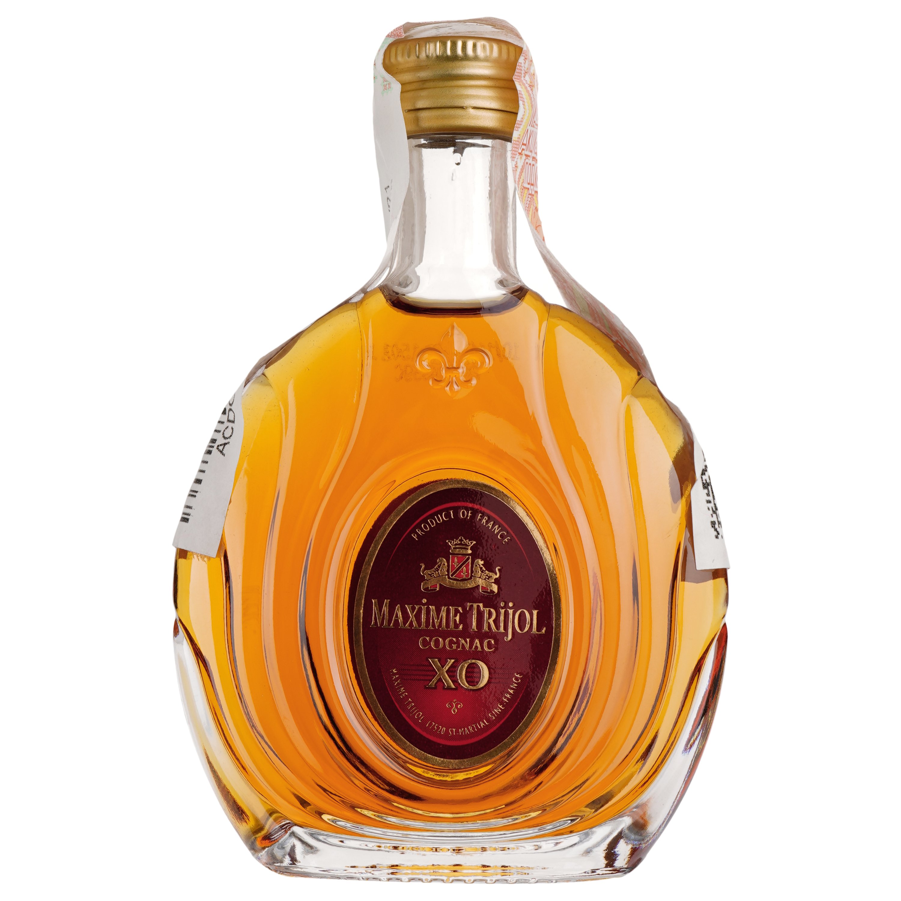 Коньяк Maxime Trijol cognac ХО, 40%, 0,05 л - фото 1