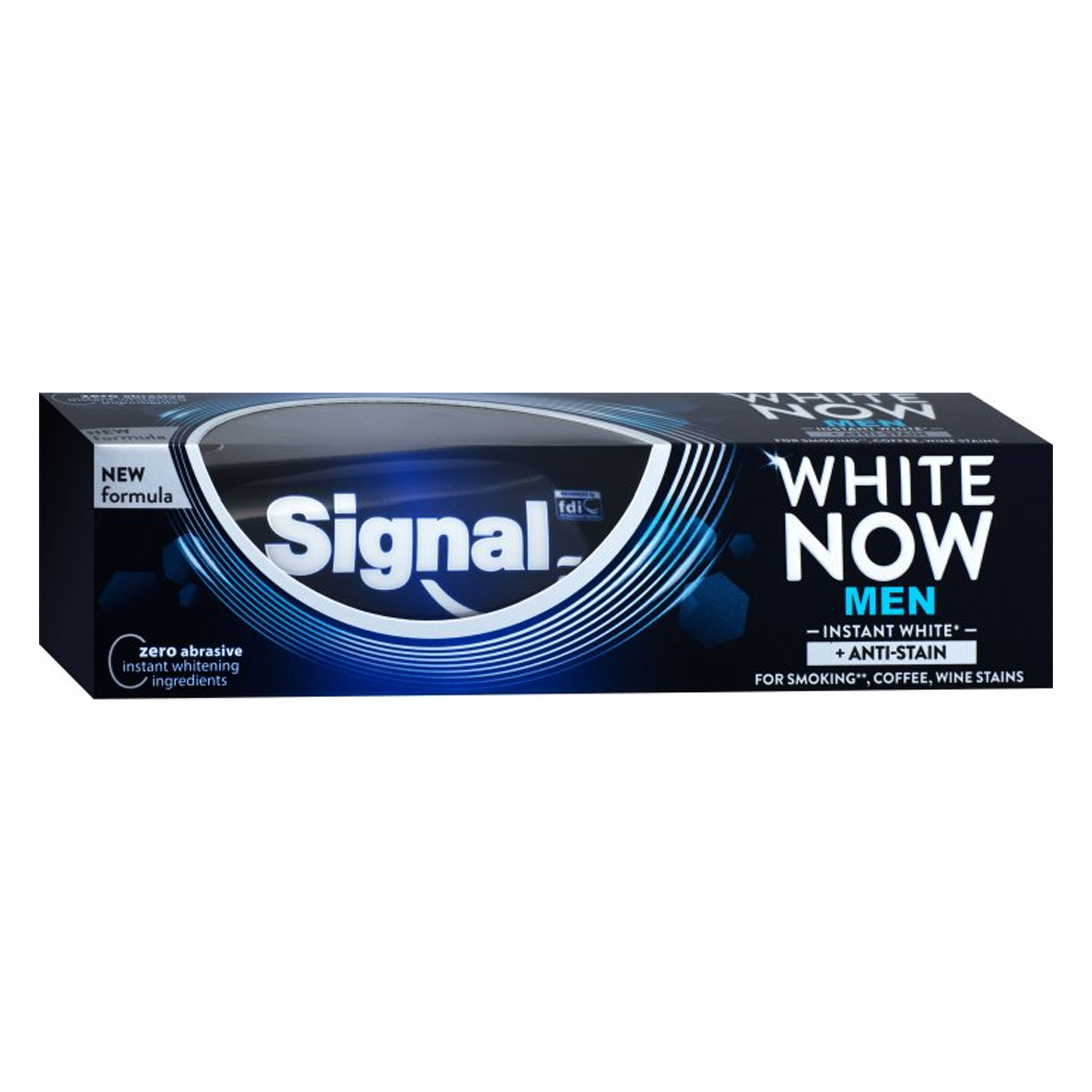 Зубна паста для чоловіків Signal Миттєва Білизна Суперчистота, 75 мл - фото 3