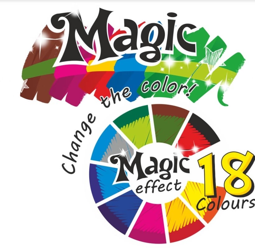 Фломастери Colorino Magic, 18 кольорів, 9 шт. (34630PTR) - фото 4