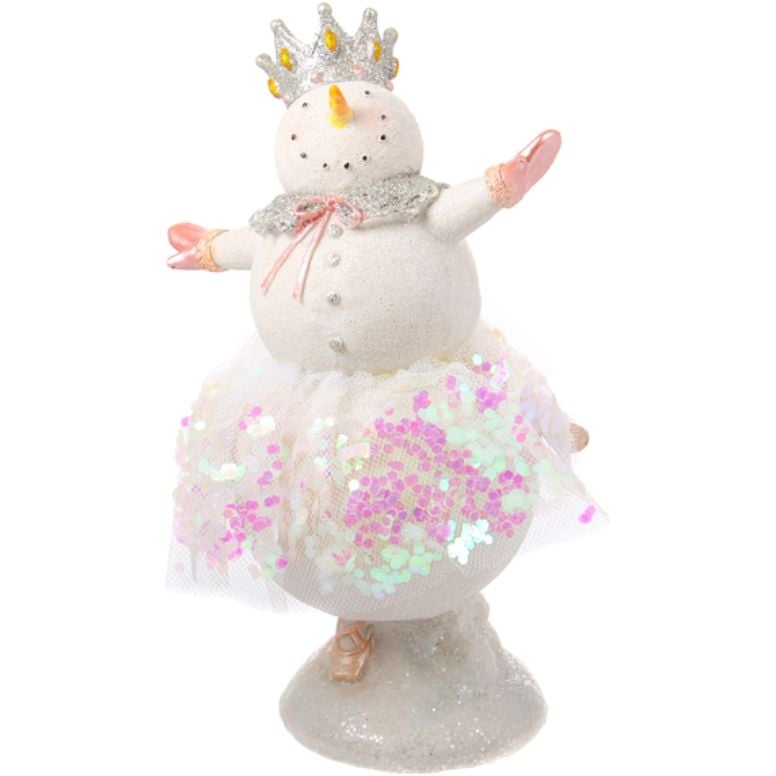 Фигурка декоративная Lefard Снеговик 25х14.5x10 см (919-369) - фото 1
