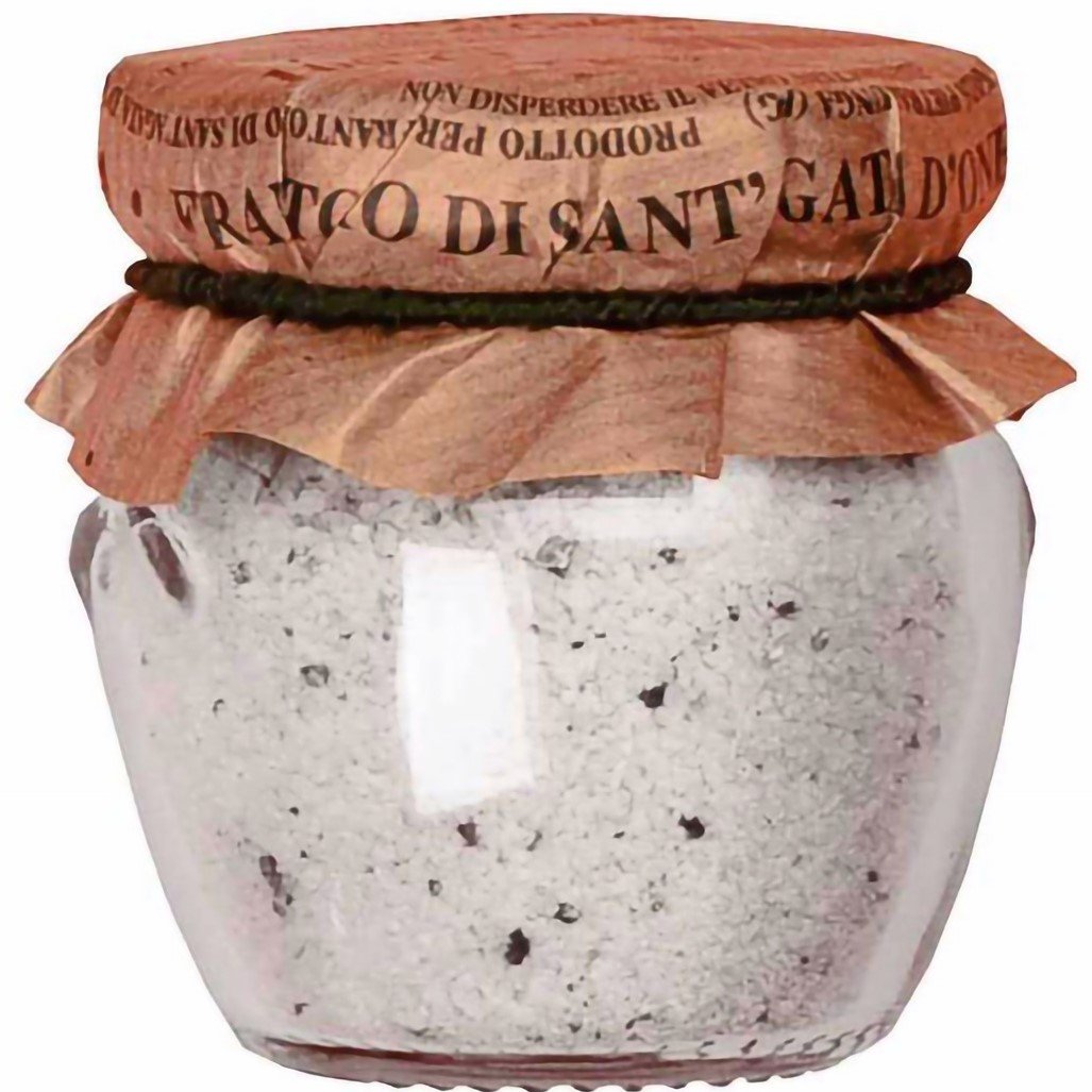 Соль герандская Frantoio di Sant'agata с летним трюфелем 100 г - фото 1